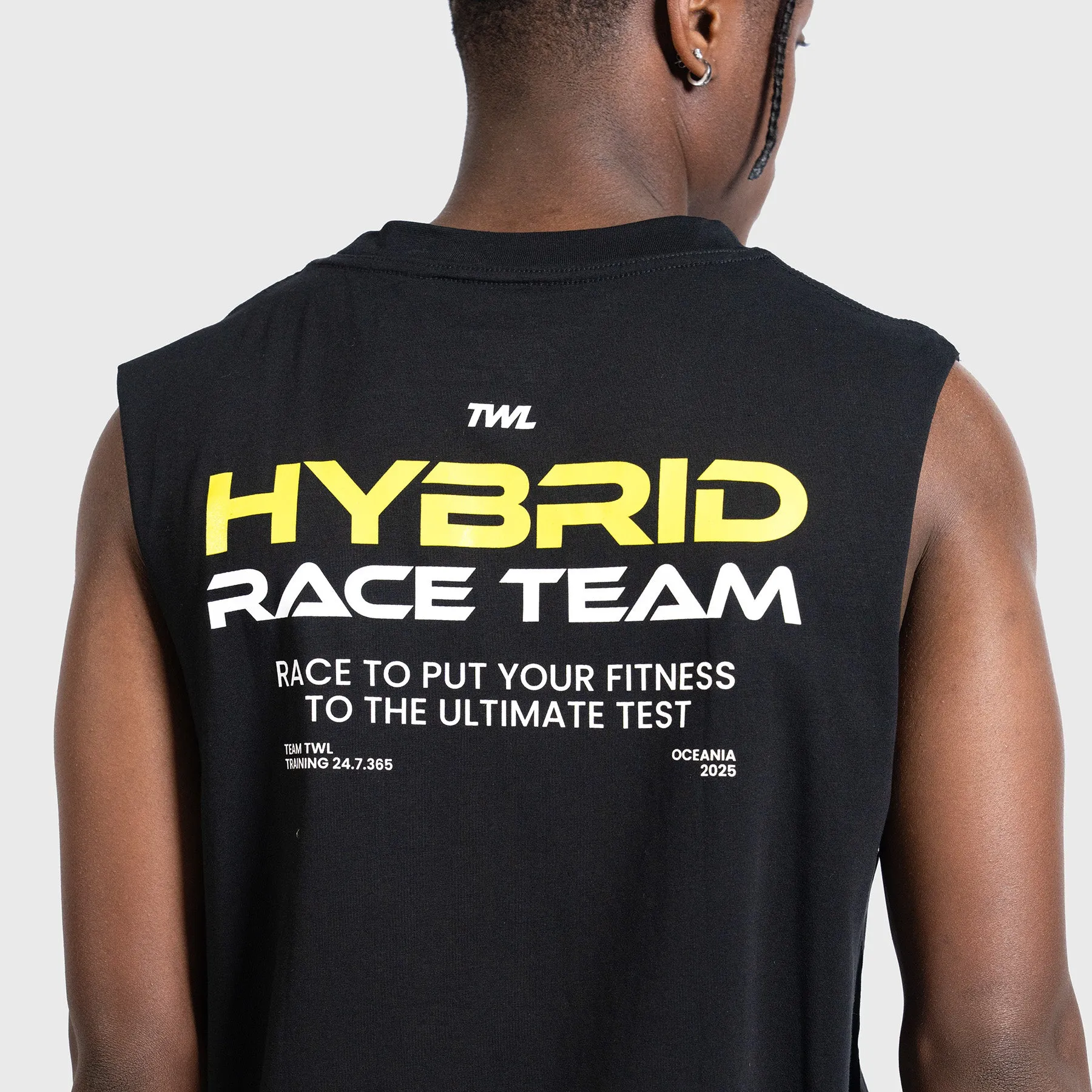 TWL - LIFESTYLE OVERSIZED MUSCLE TANK  - HYBRID RACE TEAM
