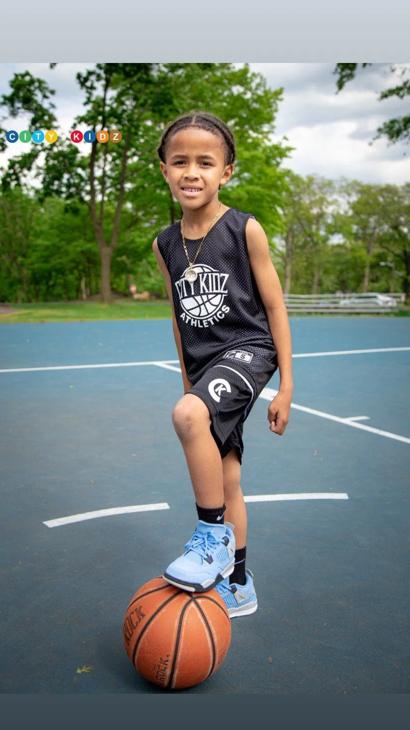 Unisex City Kidz Athletics mesh shorts