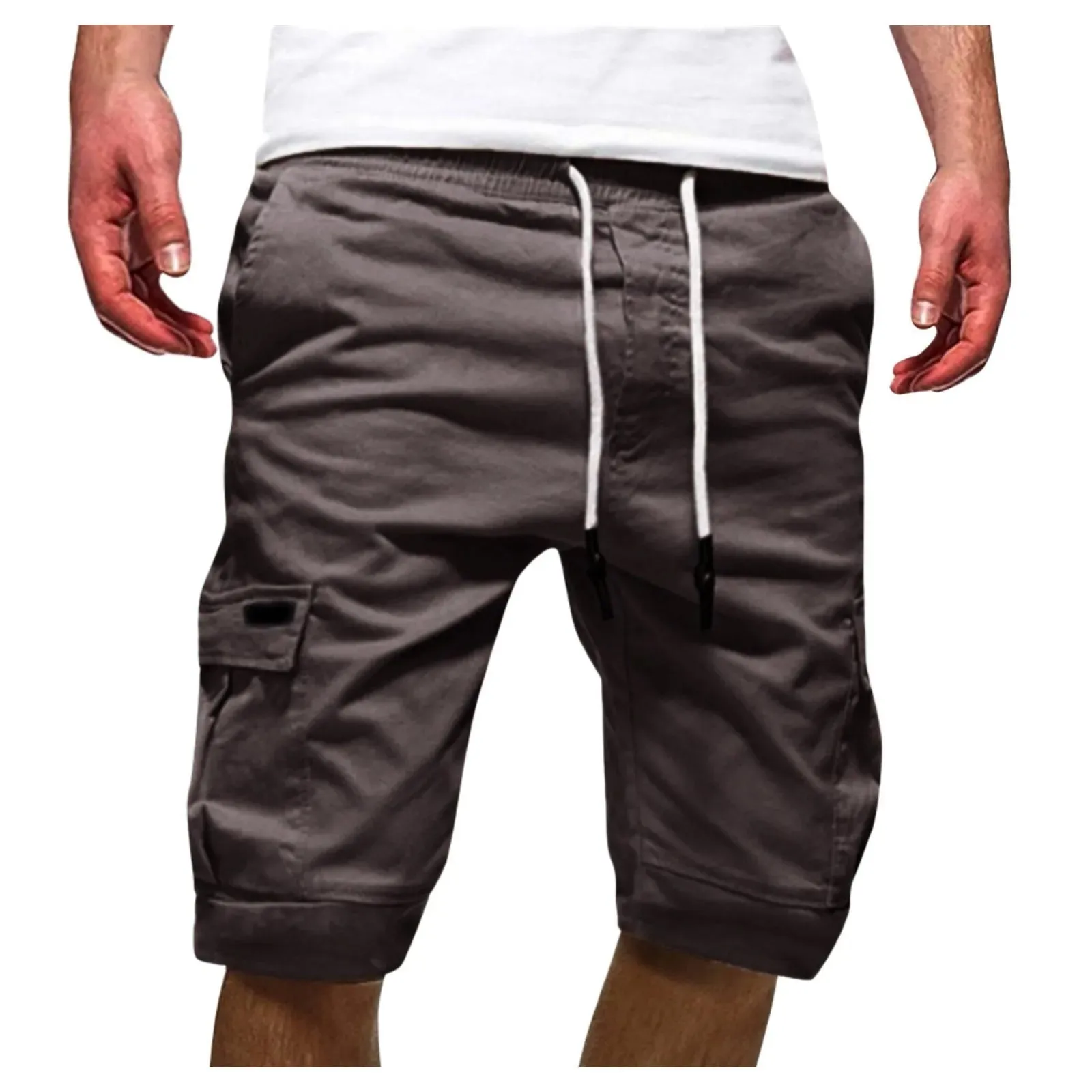 UrbanExplorer Grüne Cargo Jogger Shorts
