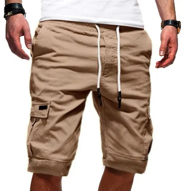 UrbanExplorer Grüne Cargo Jogger Shorts