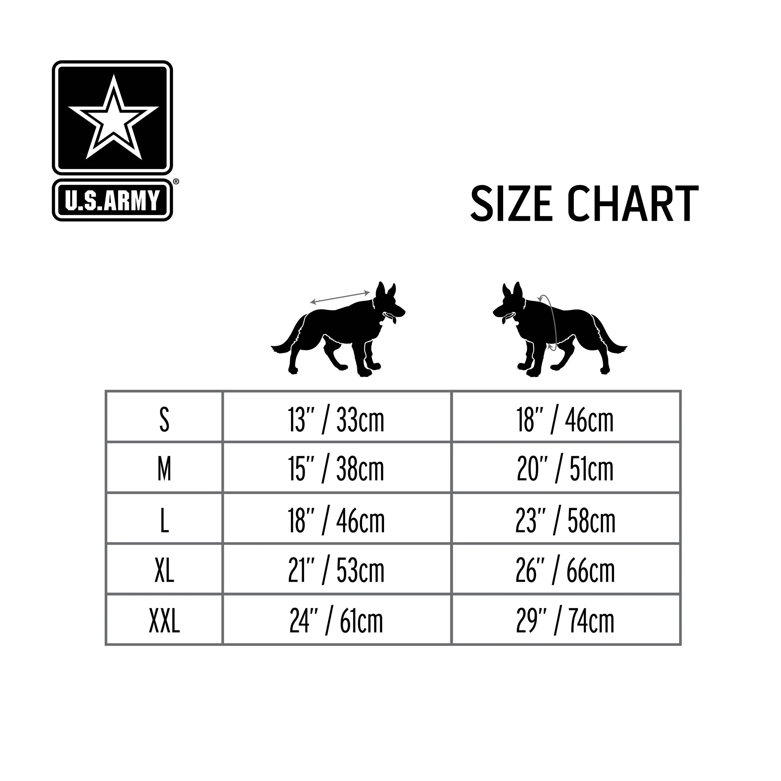 U.S. Army Dog Jacket - Camo