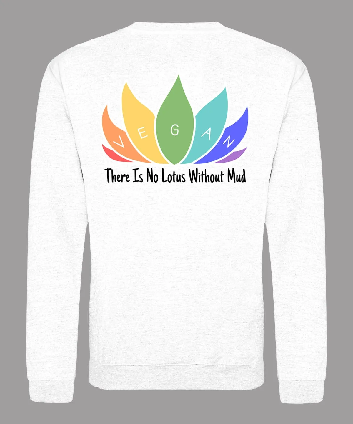 Vegan Happy Men's Lotus Jumper | Multiplpe Colours