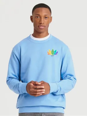 Vegan Happy Men's Lotus Jumper | Multiplpe Colours