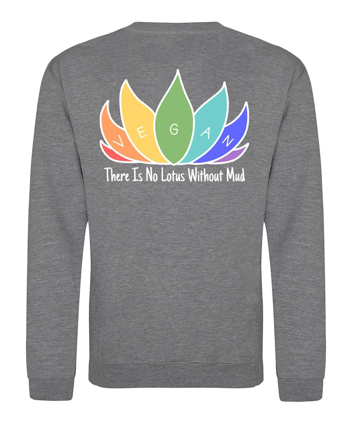 Vegan Happy Men's Lotus Jumper | Multiplpe Colours