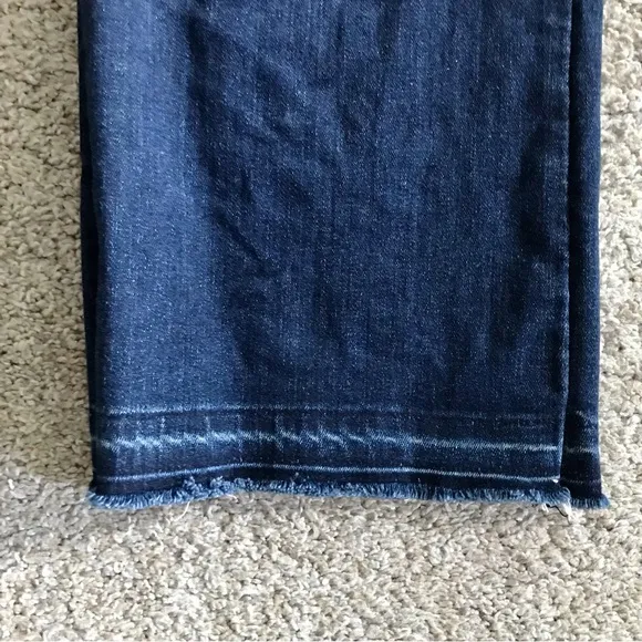 Veronica Beard Carolyn Baby Boot High Rise Jeans Size 22 Midnight Blue