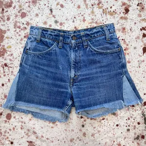 Vintage 70's Levi 646 Talon 42 Zipper Orange Tab Cut Off Shorts (JYJ0524-006)