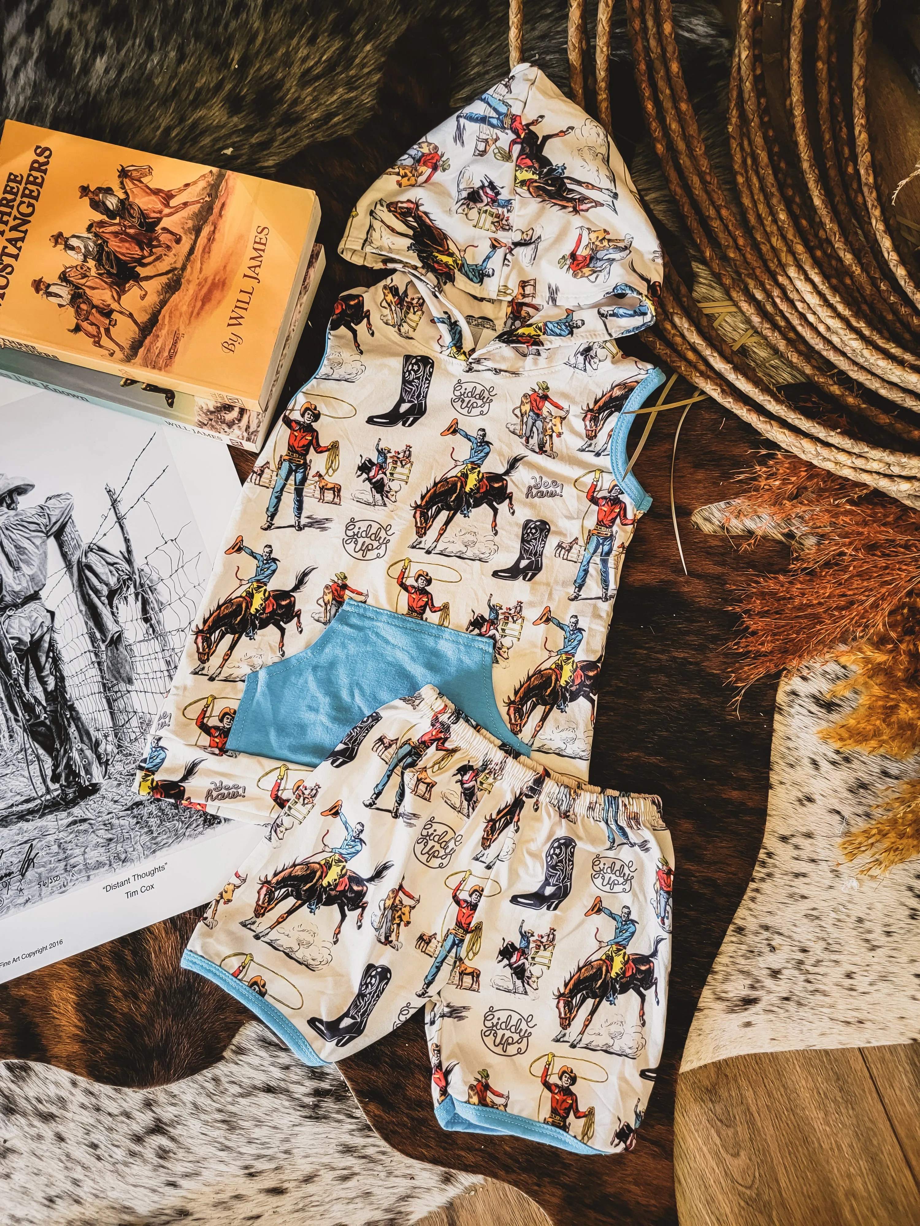 Vintage Cowboy Set