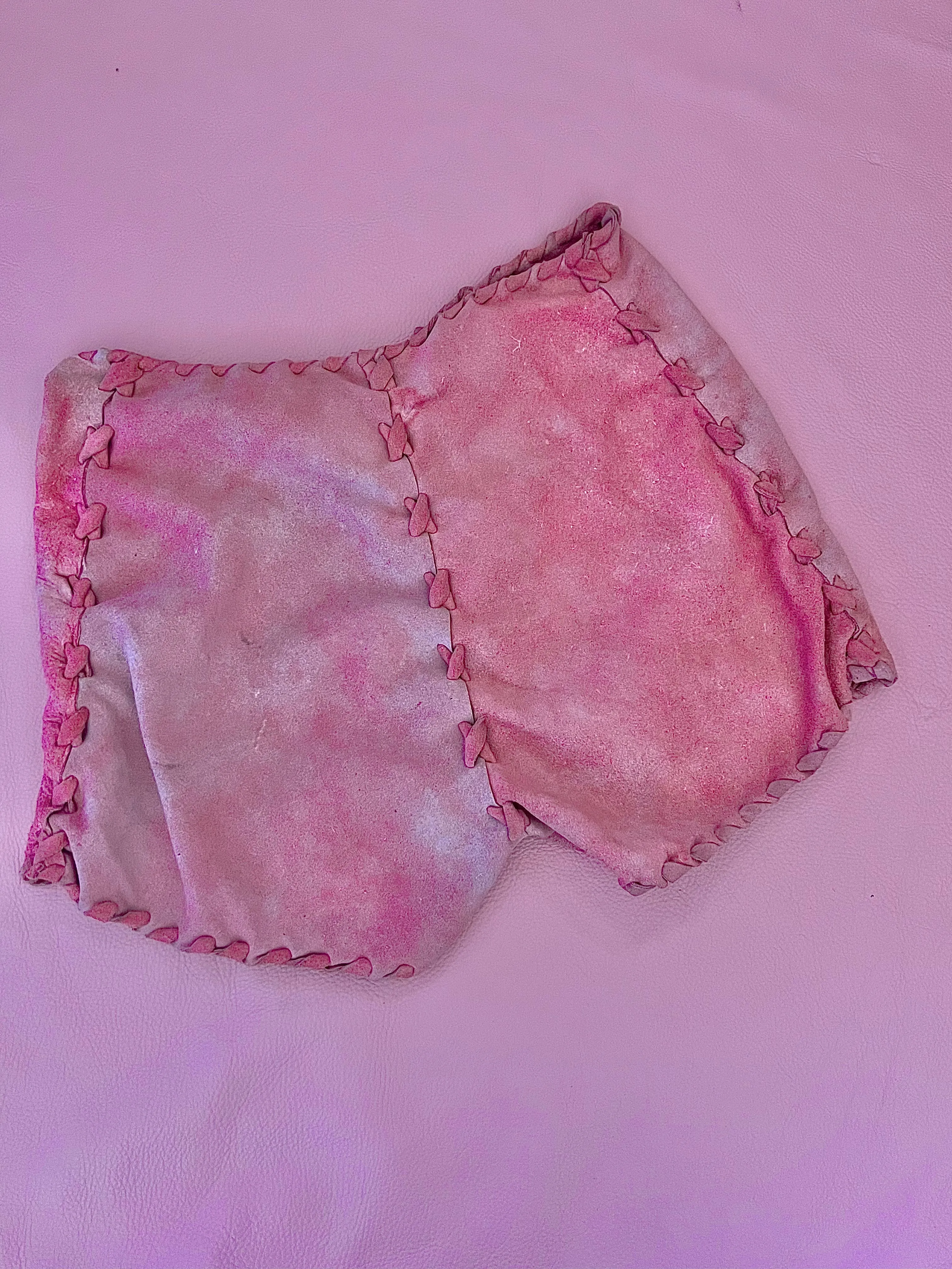 Vintage Inspired Suede Shorts