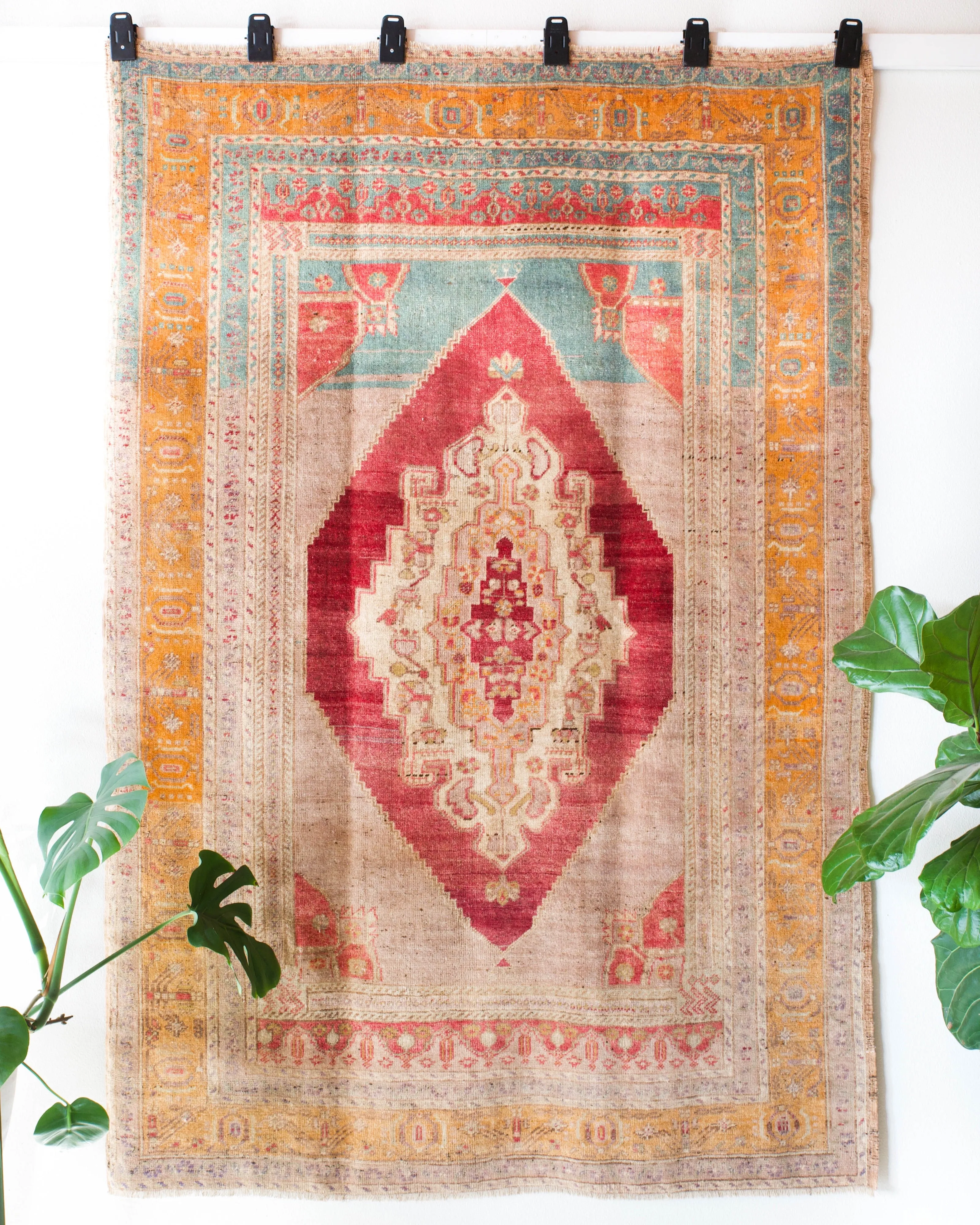 Vintage Konya Rug 4'11"x7'4"