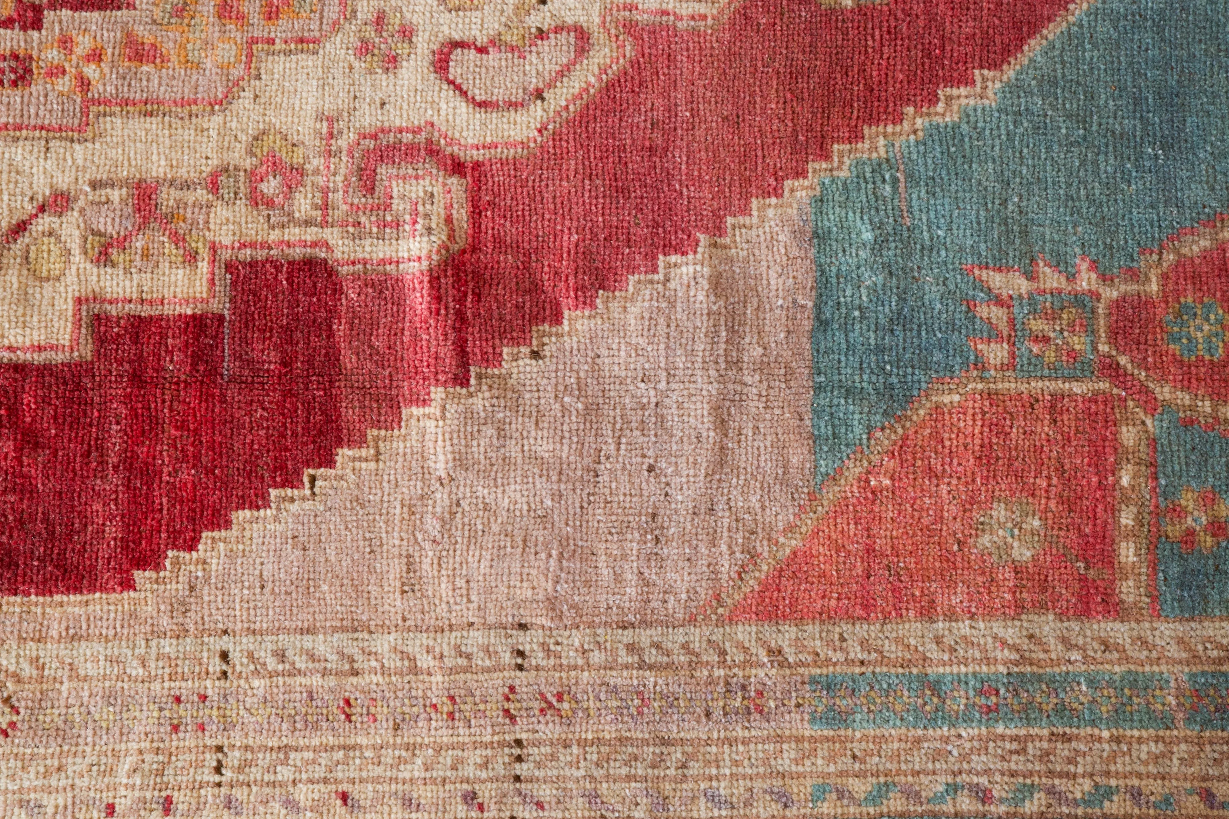 Vintage Konya Rug 4'11"x7'4"