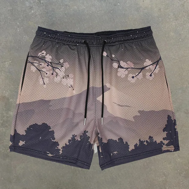 Vintage Mountain Mesh Shorts