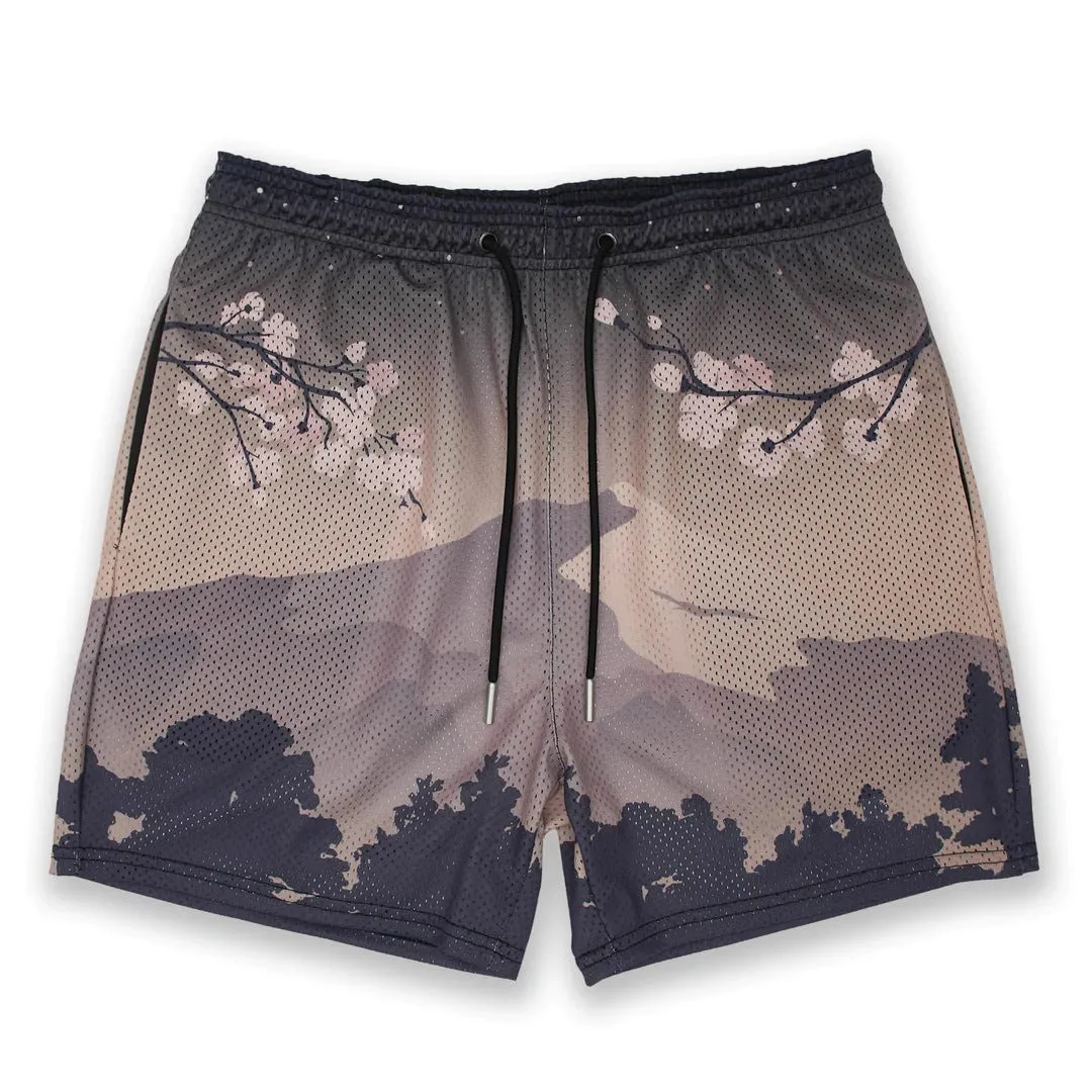 Vintage Mountain Mesh Shorts
