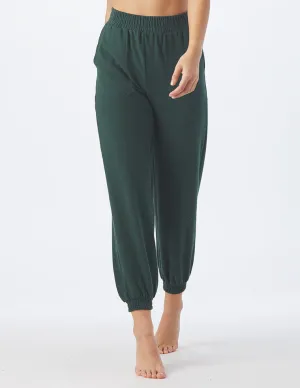 Vintage Oversized Jogger: Forest
