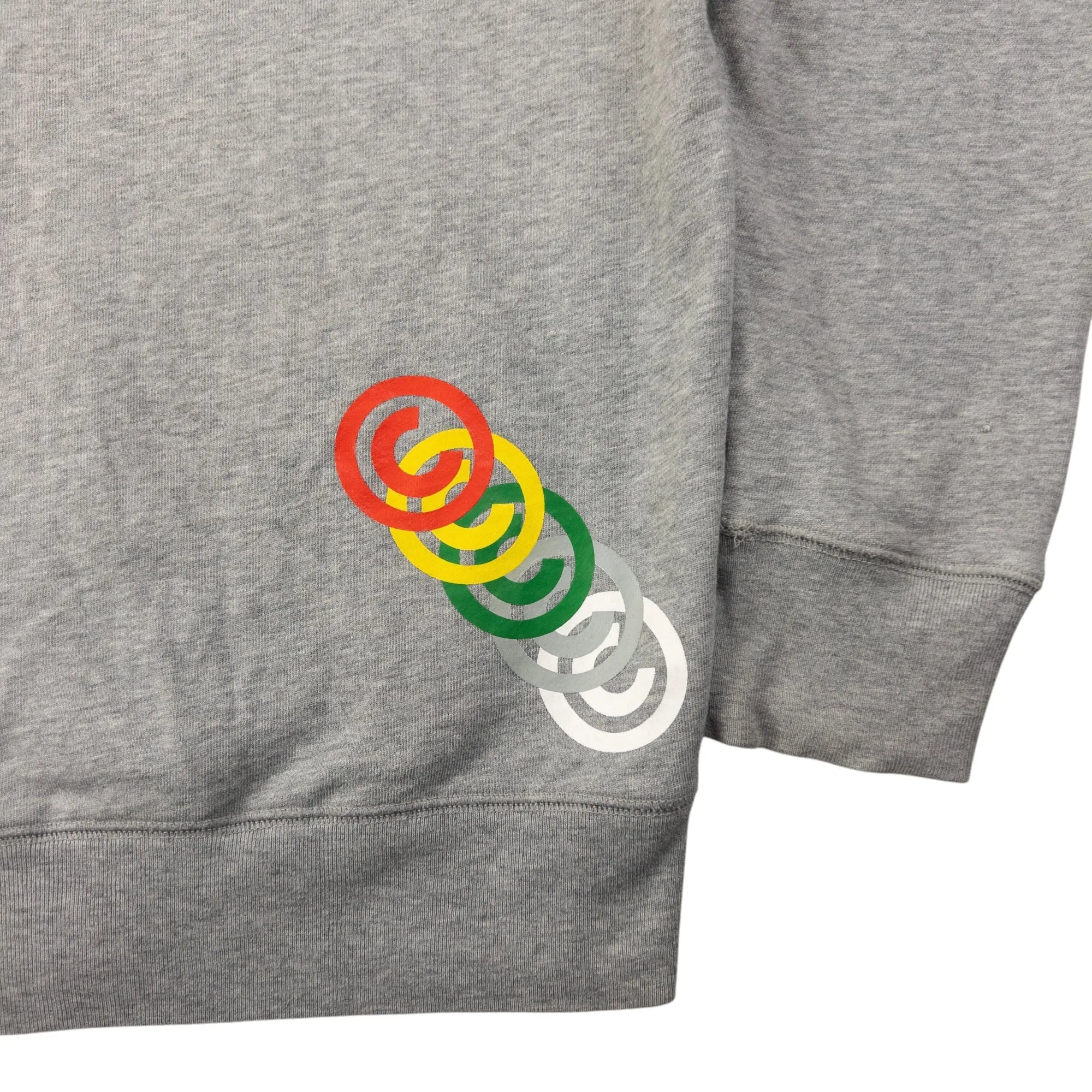 Vintage Stussy Zip Up Graphic Hoodie Size M