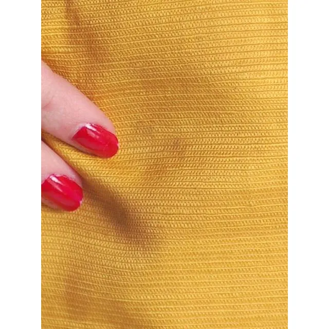 Vintage Tina Leser Yellow Silk Bermuda Shorts 1950S Small