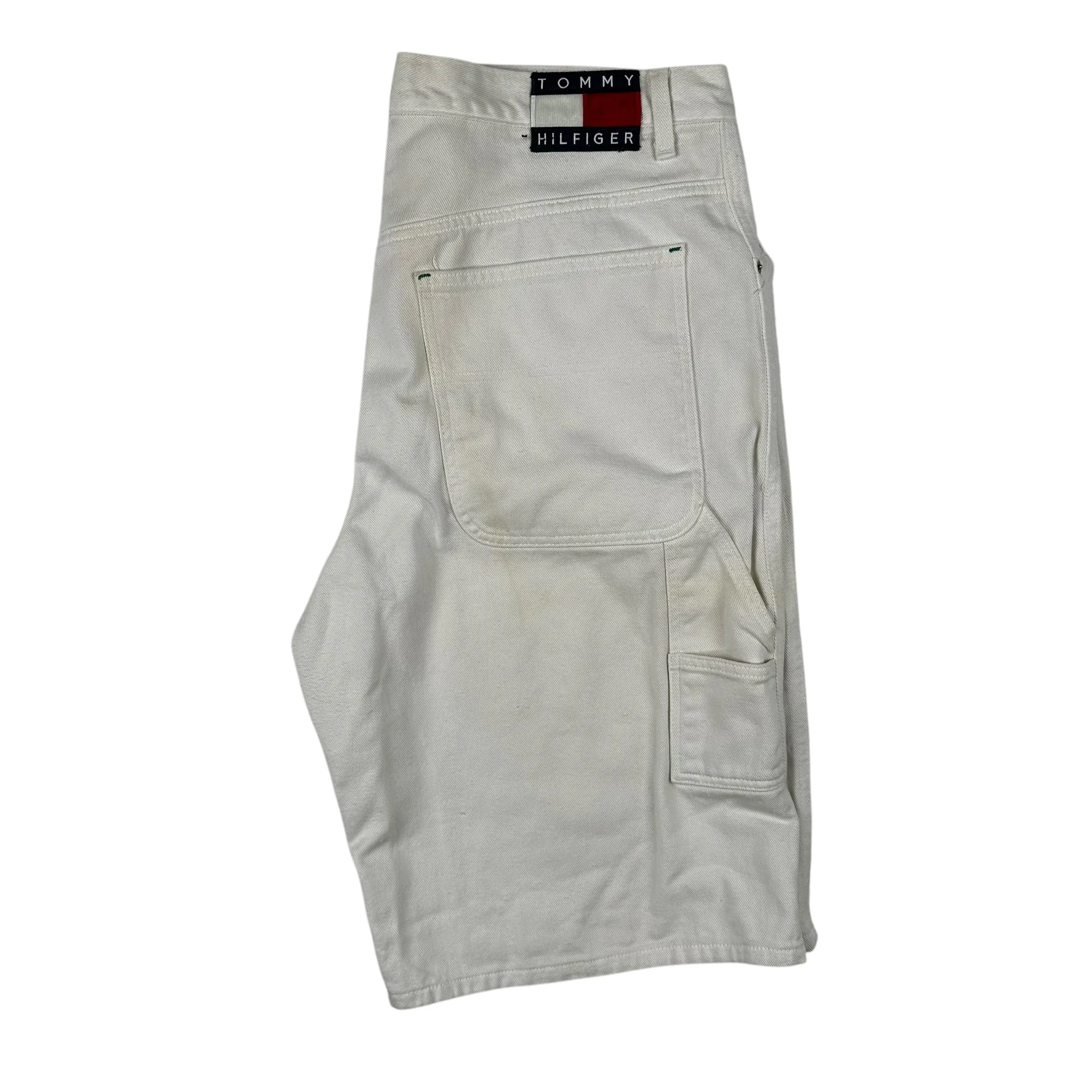 Vintage Tommy Hilfigure White Shorts - 38"