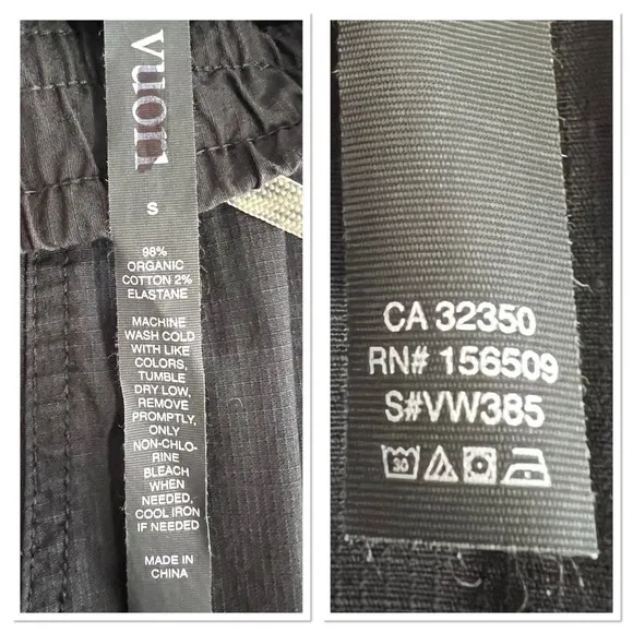 Vuori Vintage Ripstop Shorts - Women's Sz S in Charcoal NWOT