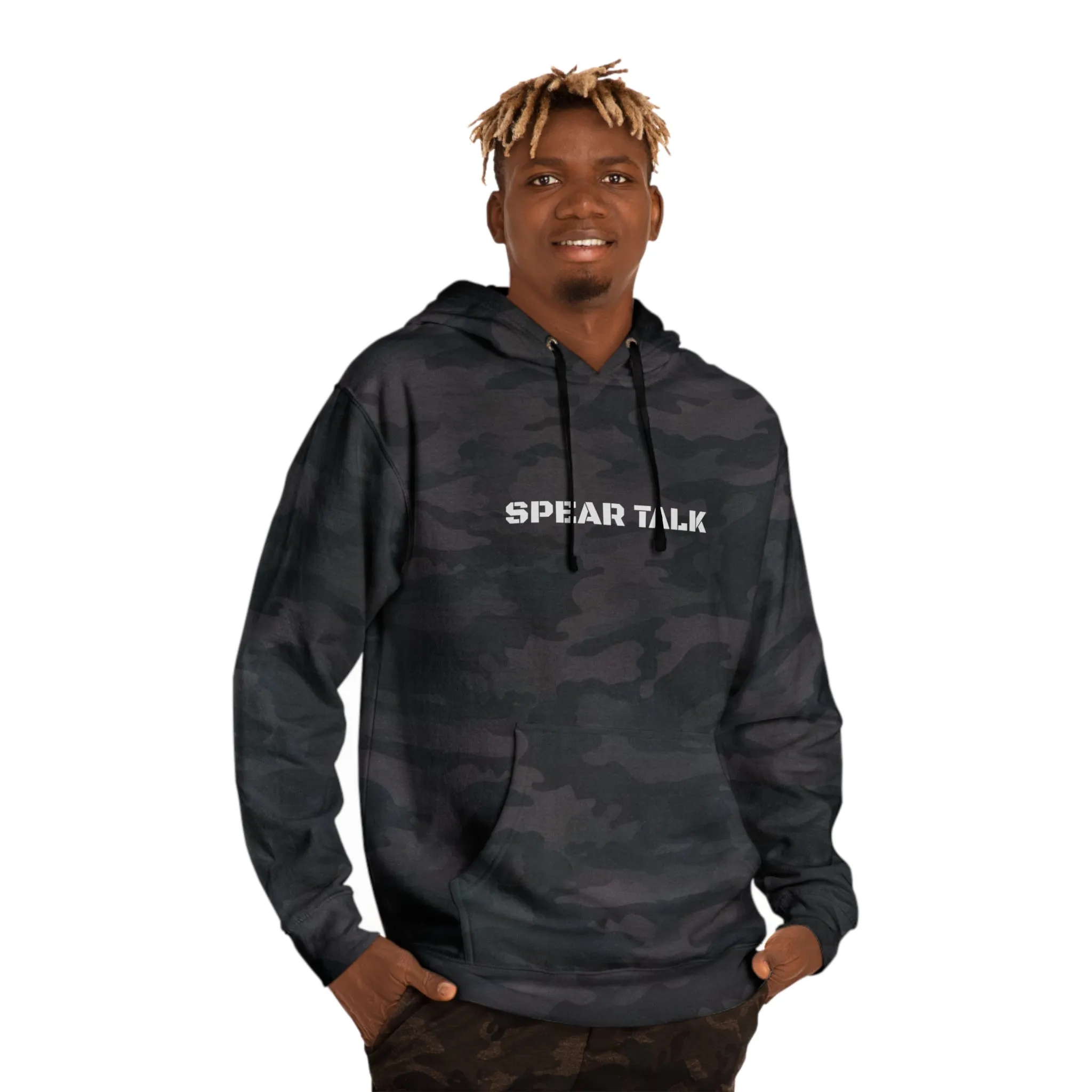 Warriors Shall Rise Camo Hooded Sweatshirt