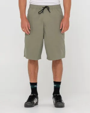 Wear Eva 22" Elastic Waist Baggy Short