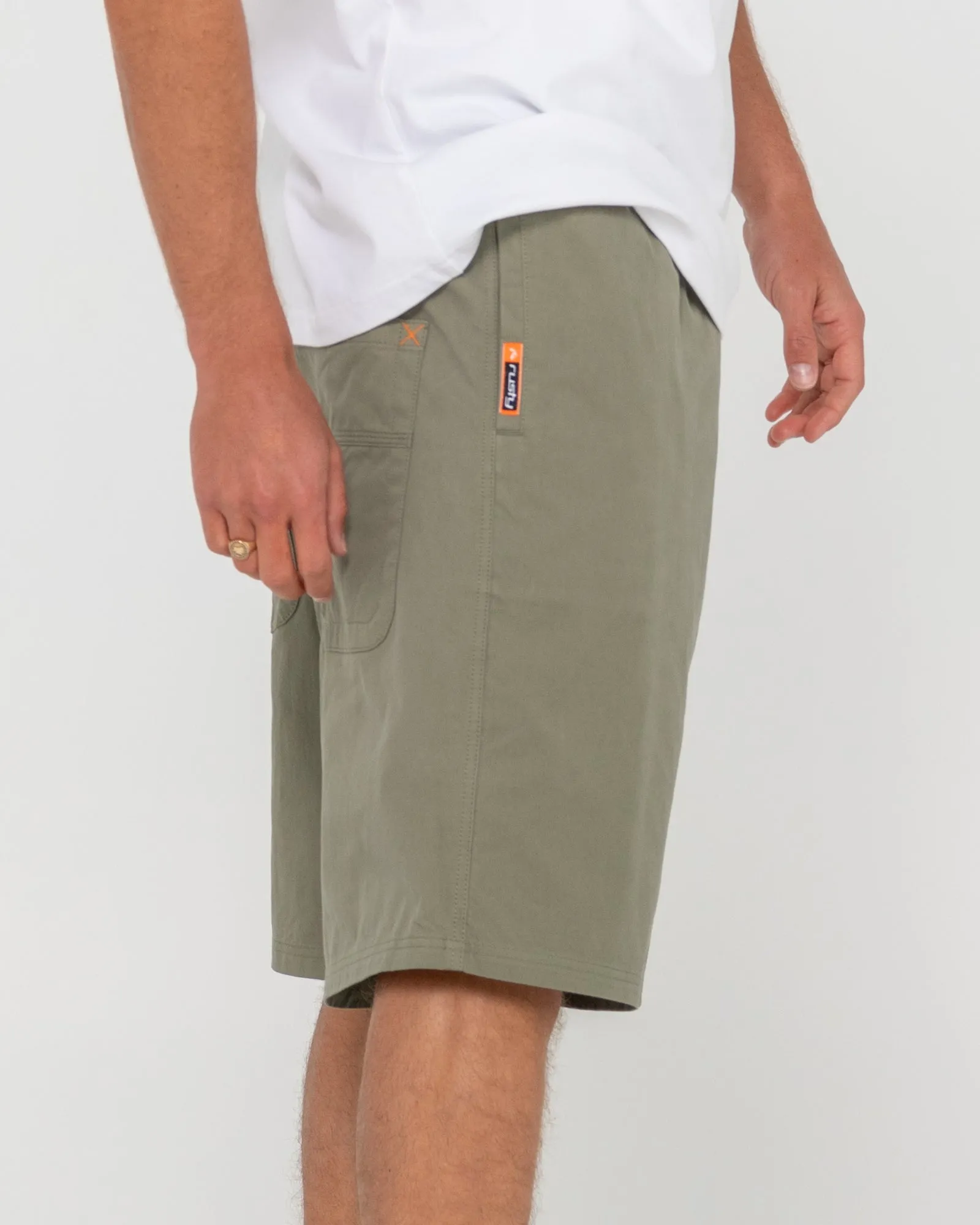 Wear Eva 22" Elastic Waist Baggy Short