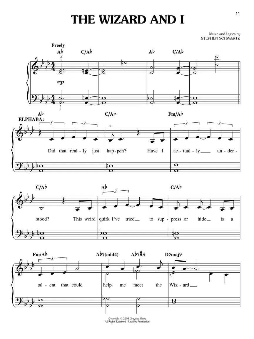 Wicked Easy Piano Selections