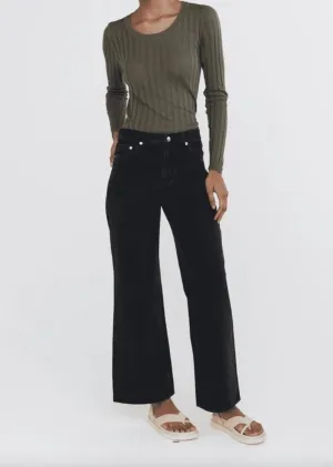 Wide Leg Jean Black