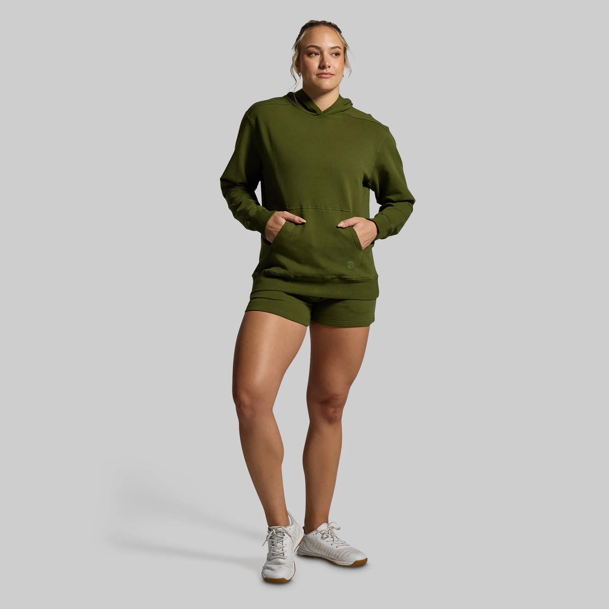 Women's Unmatched Hoodie (Military Green)