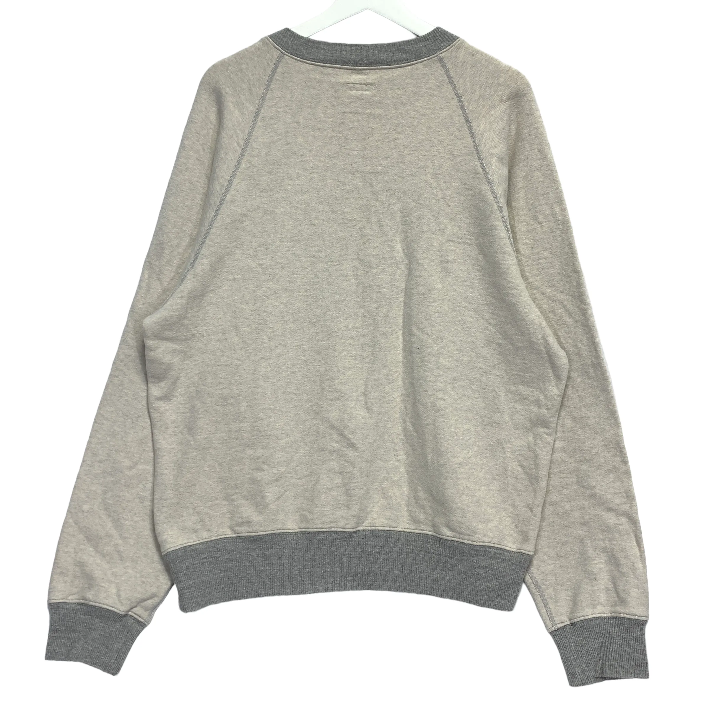 [XL] Kapital Piano College Chieftain Crewneck Sweatshirt Grey