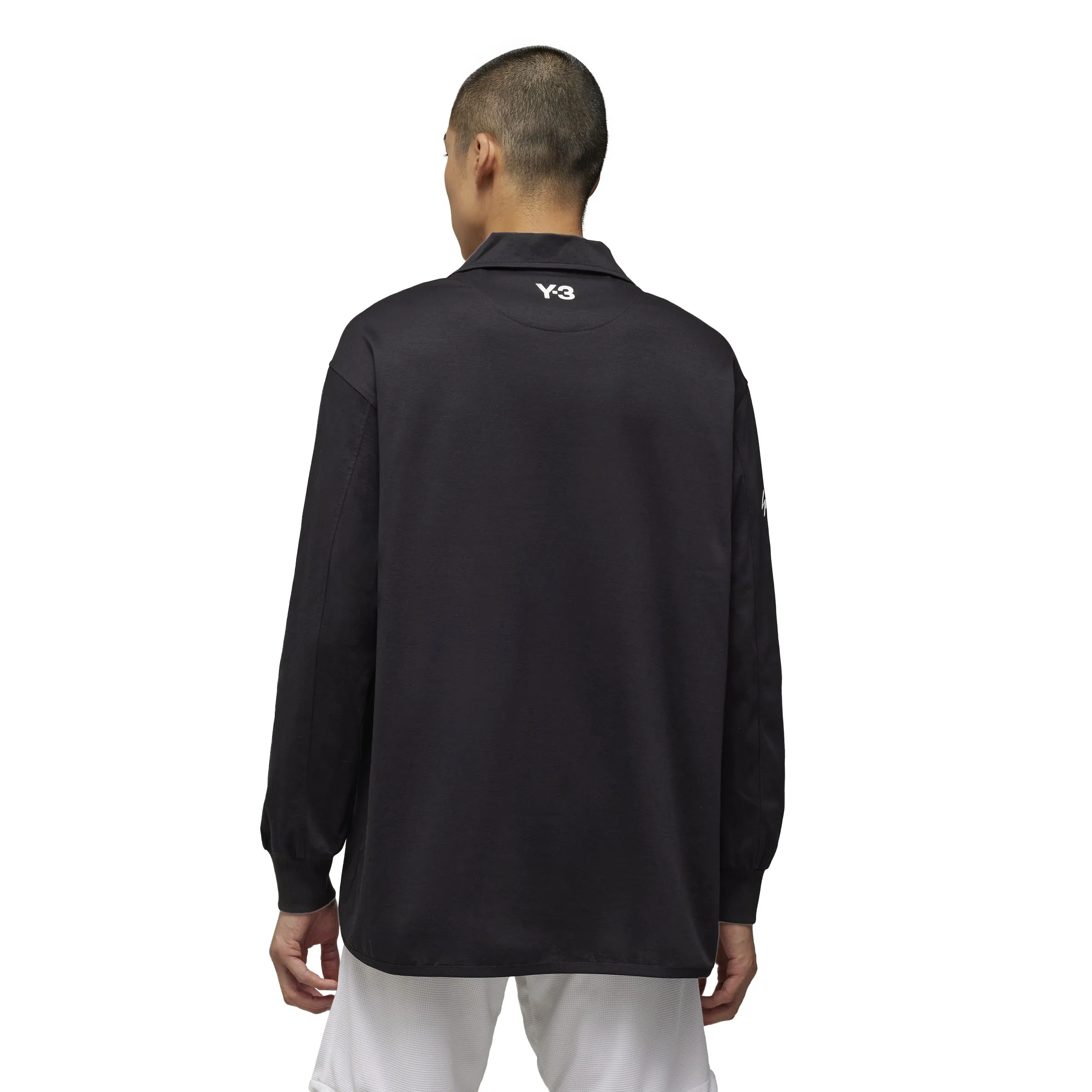 Y-3 Real Madrid Adult 2023-24 Long Sleeve Polo