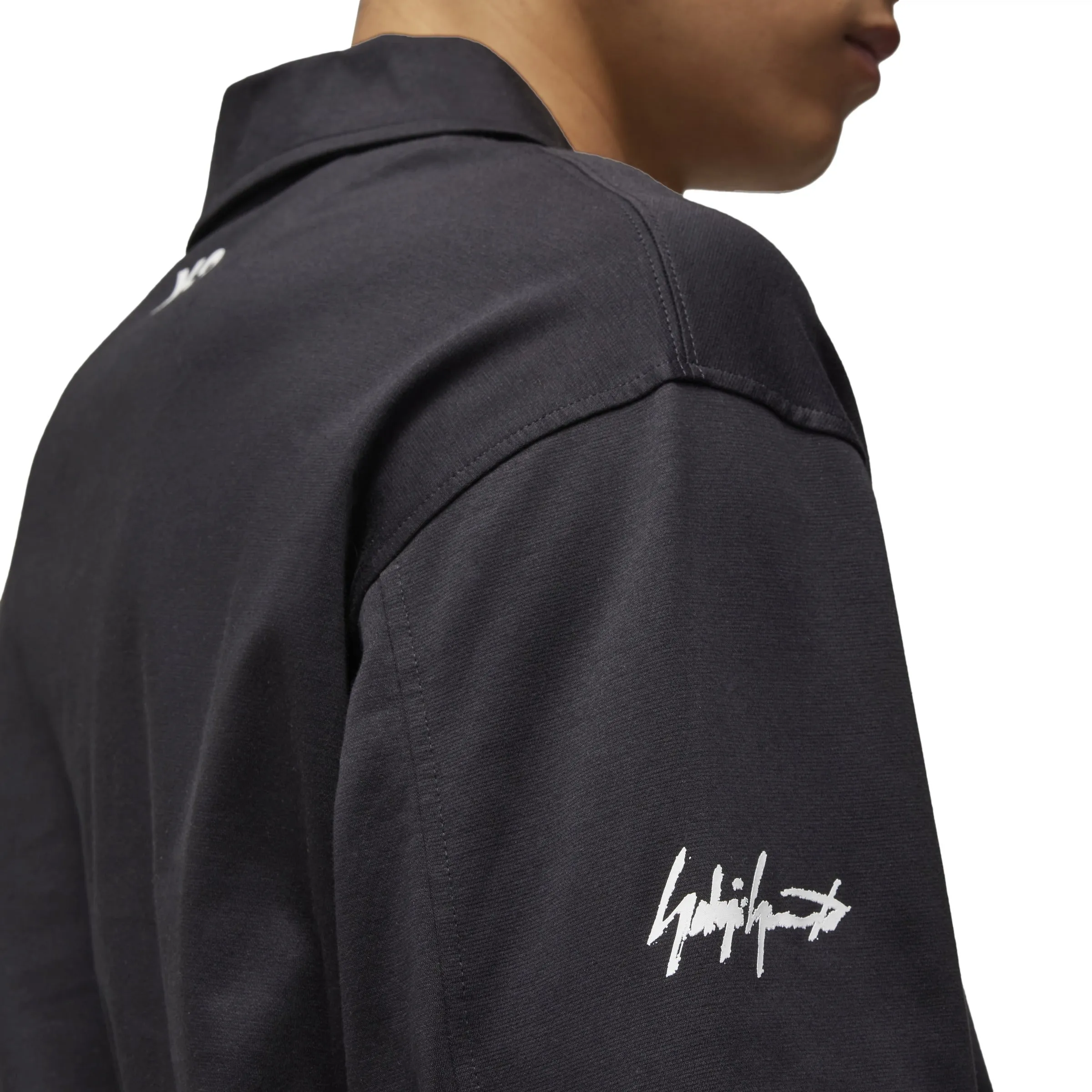Y-3 Real Madrid Adult 2023-24 Long Sleeve Polo