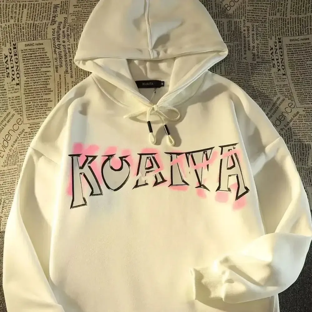 Y2K Full Zip Jacket with Cotton Blend Fabric and Printed Design