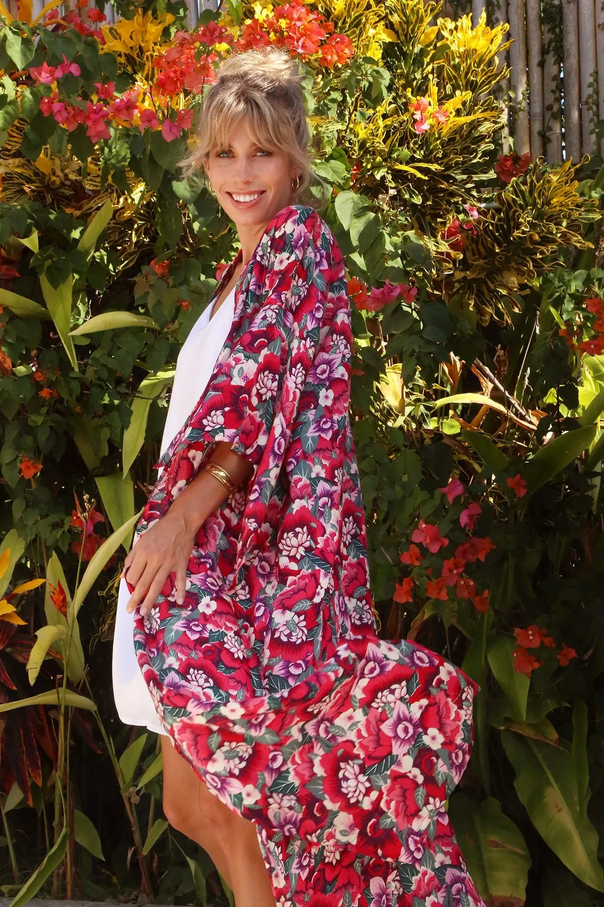 Zane Maxi Kimono