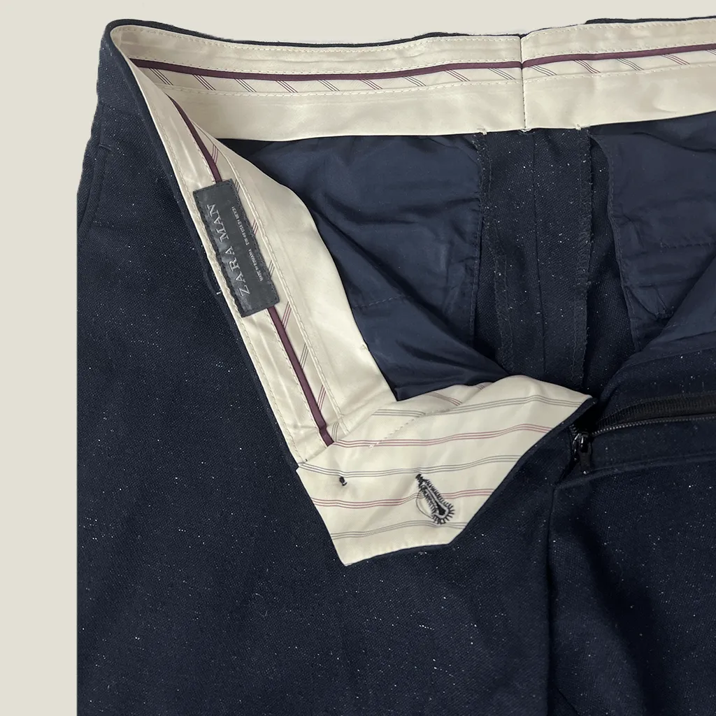 Zara Man Blue Pant 40